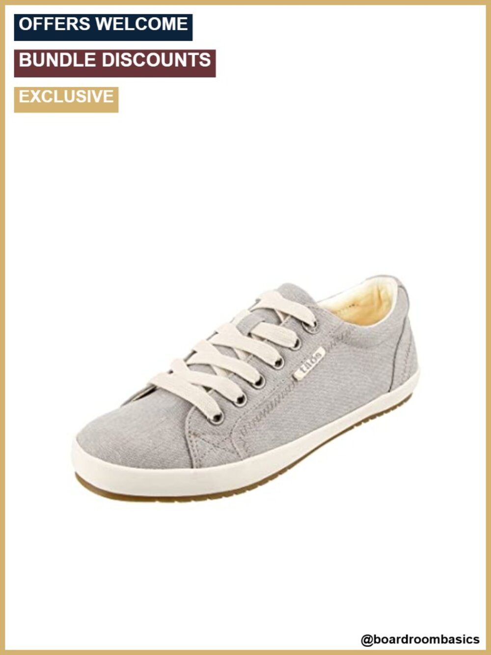Canvas Women's Fashion Sneaker with Arch Support - Custom Fit Lacing -